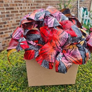 Long stem flowers set of 6 pieces